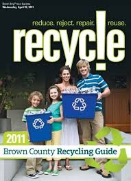 brown county recycling guide town of