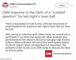 Still don't have an our town script? Trump Tweets Claim That Cnn S Town Hall Was Scripted Express Digest