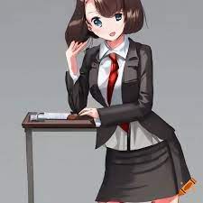 Business woman anime