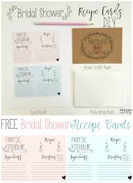 recipe cards printables templates