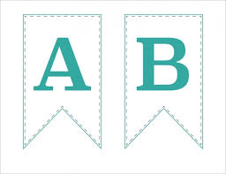 Free Letter Templates For Banners Letter Banner Template Happy For