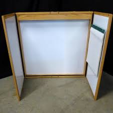 Wall Mounted Enclosed Dry Erase Board