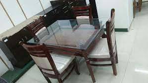 Black Glass Dining Table For Home