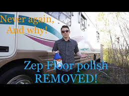 zep floor polish removed why i will