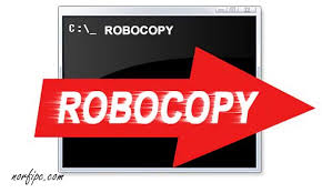 comando robocopy en cmd en windows