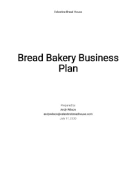 Bread Bakery Business Plan 3