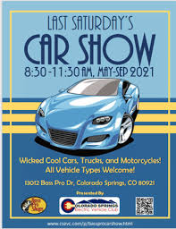 Jun 10, 2021 · colorado springs, co (80903) today. Last Saturday Car Show Krdo Calendar