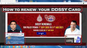 how to renew your ddssy card