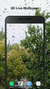 3D Raindrops Live Wallpaper for Android ...