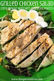 Grilled Chicken Salad Zero Weight Watchers Freestyle Points