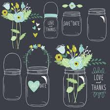 160 mason jar clip art vector images