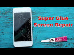 Repair A Phone Screen With Super Glue