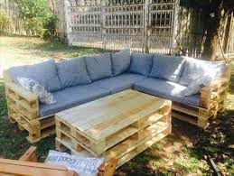 pallet garden furniture