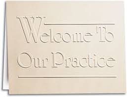 dental welcome cards create patient