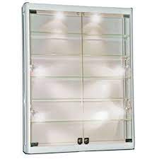 Wall Mount Glass Display Cabinet