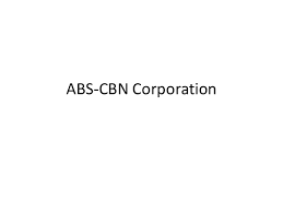 Abs Cbn Corporation