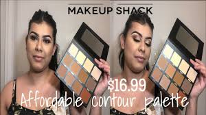 the makeup shack contour palette