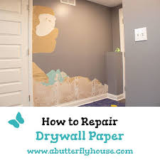How To Repair Drywall Paper A