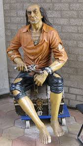 Home > outdoor statues > outdoor fiberglass statues for sale > life size pirates. Life Size Pirate Sitting On Guard Catawiki