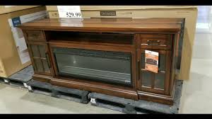 Fireplace stand stands with electric fireplaces corner tv. Costco Tresanti 78 Fireplace Infrared Tv Console 529 Youtube
