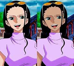 Why couldn't she just stay tan, man. THIS POST WAS MADE BY TAN ROBIN GANG :  r/OnePiece
