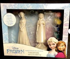 Disney Frozen Paint Your Own Statue