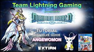Ps4 Digimon World Next Order Digivolution Guide Angewomon