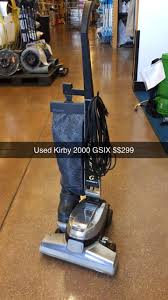 used kirby 2000 gsix upright vacuum