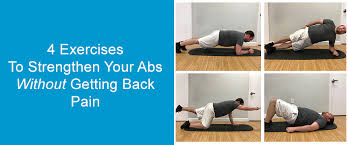 abs without getting back pain