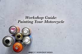 Workshop Guide Painting A Motorcycle Part I Bike Exif