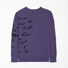 Naruto Curse Mark Hand Knit Sweater purple Unisex Cozy & - Etsy