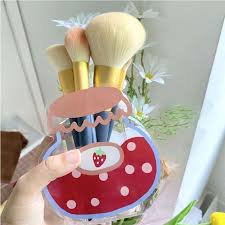promo makeup brush holder cute clear