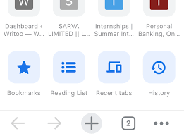 manage bookmarks in chrome on iphone