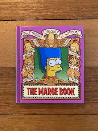 the marge book simpsons library of