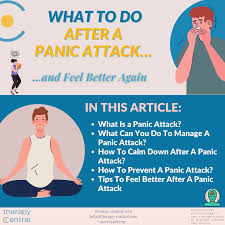 what to do after a panic and