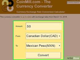 How To Convert Pesos To Dollars 10 Steps With Pictures