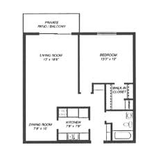 Once you start thinking about basement ideas you can't stop. 700 Sq Ft One Bedroom Apartment Layout Basement Ideas Apartment Layout Studio Apartment Layout One Bedroom