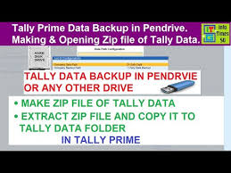 tally data backup in pen drive tally