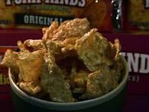 What are microwave pork rinds made of?