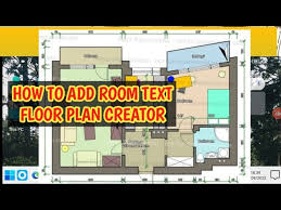 room label in floor plan creator app
