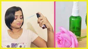 how to make makeup fixing spray easily