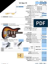 Check out the parts of a guitar page at sweetwater — the world's leading music technology and on acoustic guitars the pickup can be in several places. 1964 Fender Bass Vi Parts List And Wiring Chart Bass Guitar Music Technology