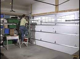 how to install a garage door you