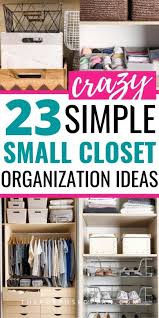 how to organize a small walk in closet