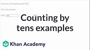 Counting By 10s Video Skip Counting Khan Academy