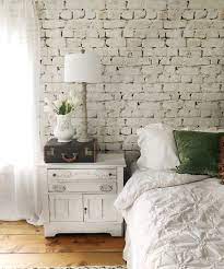 White Brick Wall Bedroom Ideas To Give