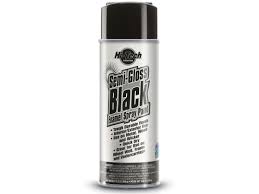 hi tech black semi gloss engine paint