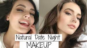 date night makeup natural smokey eye