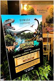 This event is brought to you by gamuda gardens with partners foodgasmfest (bringing in food vendors & food trucks) and kakiseni (ngo for performing arts). Supermeng Malaya Dinosaur Garden Sg Buloh