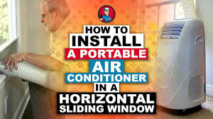 how to install portable air conditioner